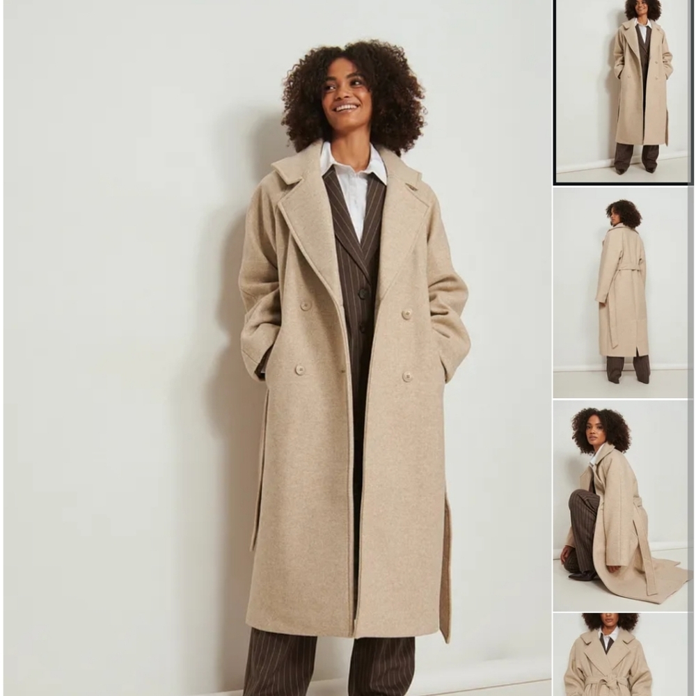 NAKD Ragan Sleeve Coat - Picture 3 of 4